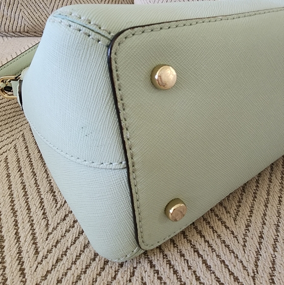 LIKE NEW Kate Spade Cameron Street Maise Satchel in Misty Mint - Picture 6 of 7